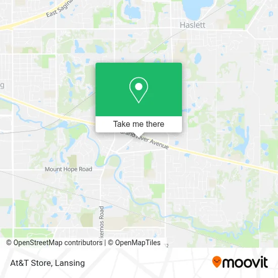 At&T Store map