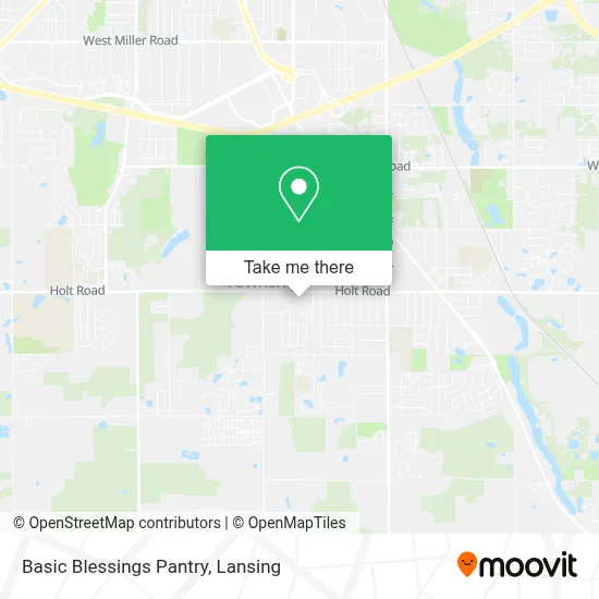 Basic Blessings Pantry map