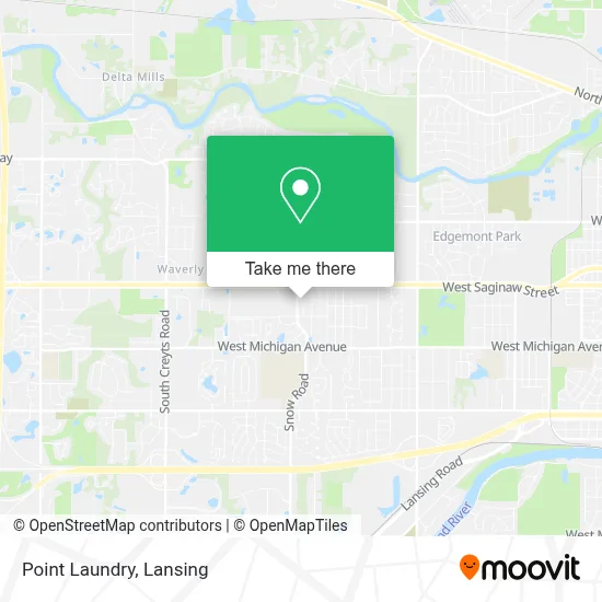 Point Laundry map