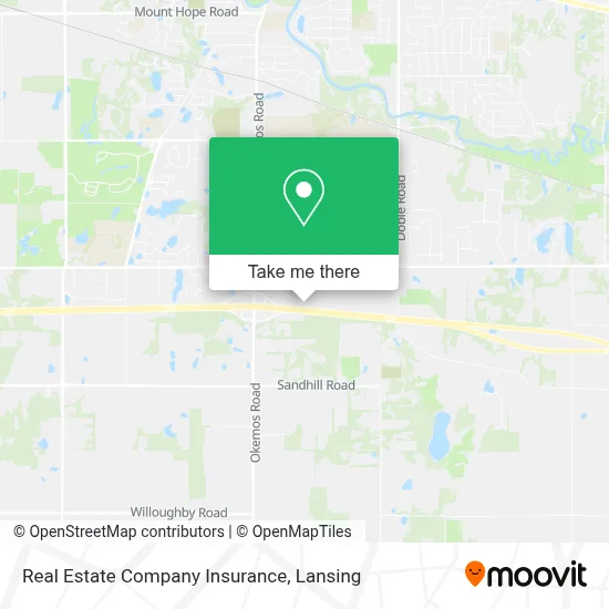 Real Estate Company Insurance map