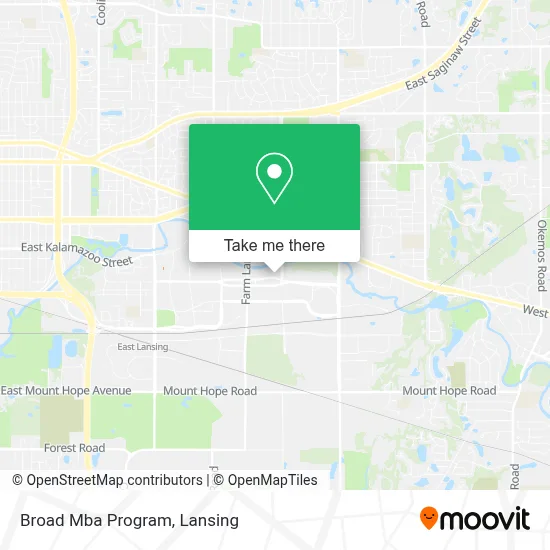Broad Mba Program map