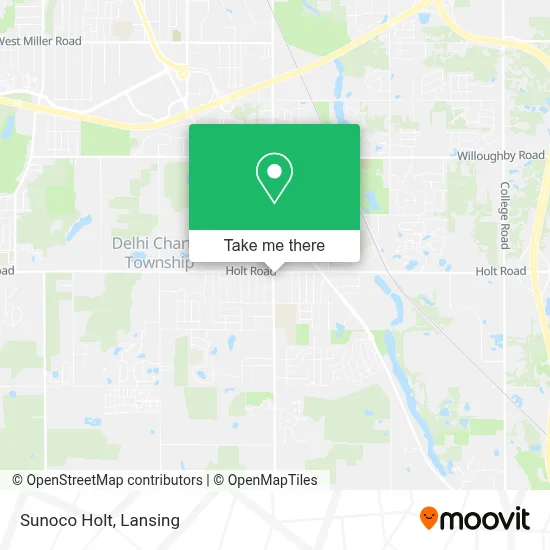 Sunoco Holt map