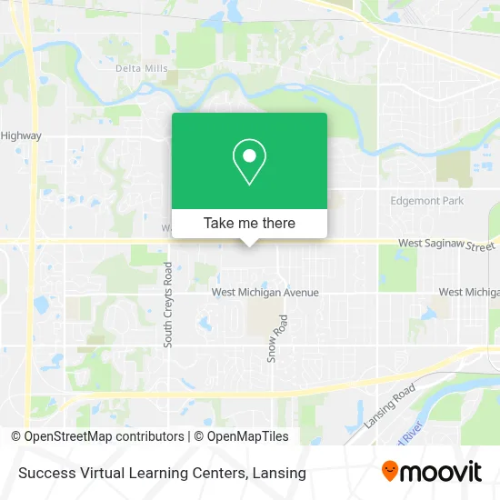 Success Virtual Learning Centers map