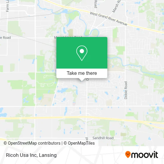 Ricoh Usa Inc map