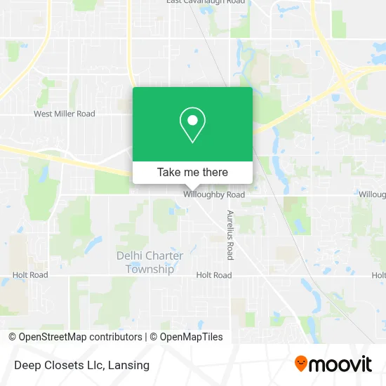 Deep Closets Llc map
