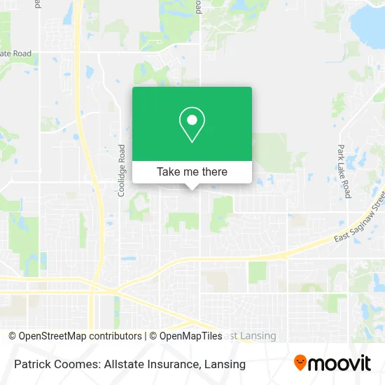 Patrick Coomes: Allstate Insurance map