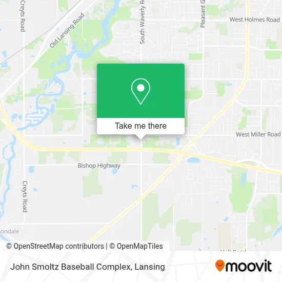 John Smoltz Baseball Complex map