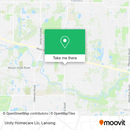 Unity Homecare Llc map
