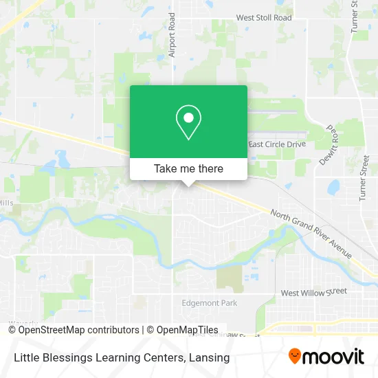 Little Blessings Learning Centers map