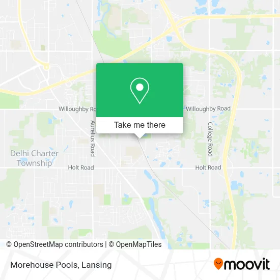 Morehouse Pools map