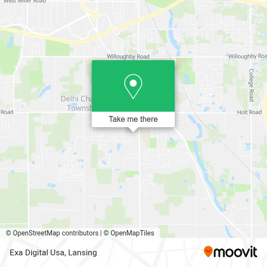 Exa Digital Usa map