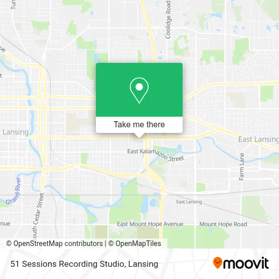 51 Sessions Recording Studio map