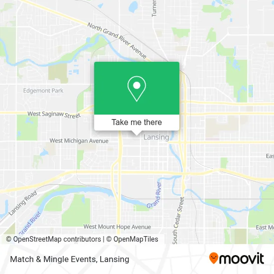 Match & Mingle Events map