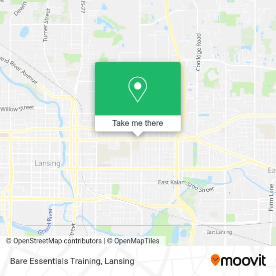 Bare Essentials Training map