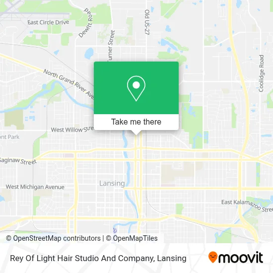 Rey Of Light Hair Studio And Company map