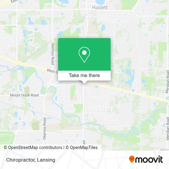 Chiropractor map