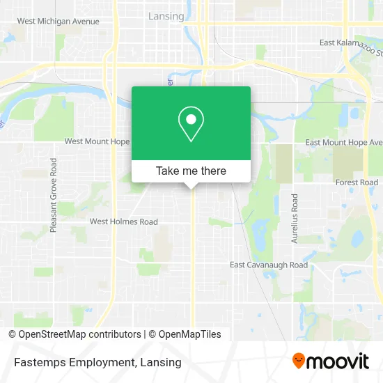 Fastemps Employment map
