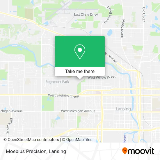 Moebius Precision map
