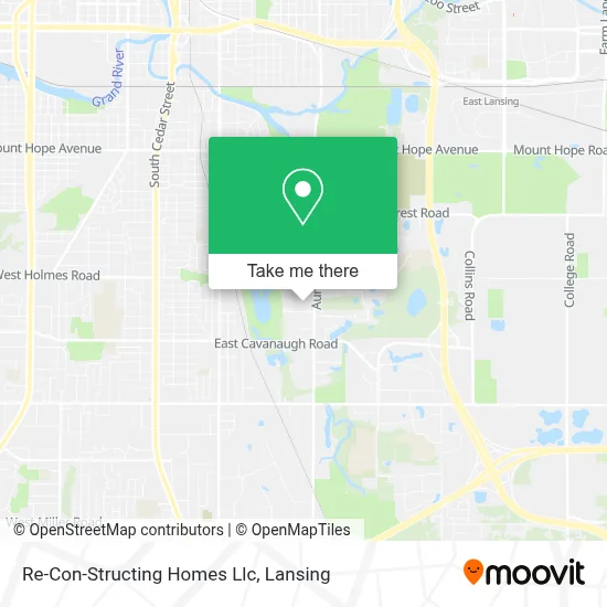Re-Con-Structing Homes Llc map