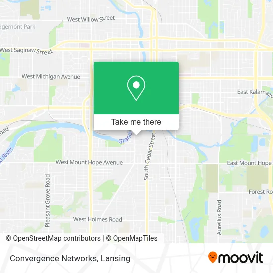 Convergence Networks map