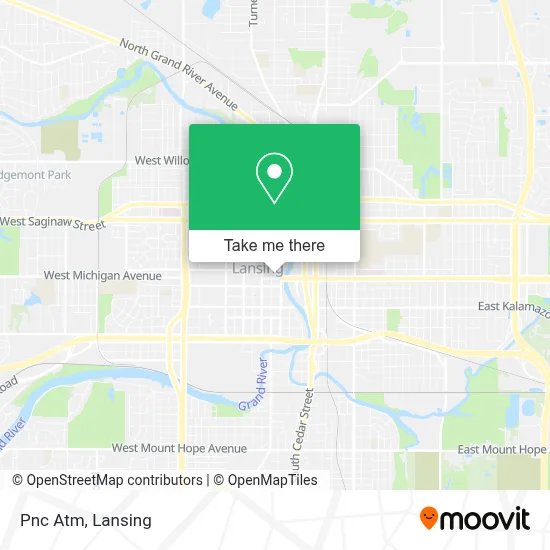 Pnc Atm map