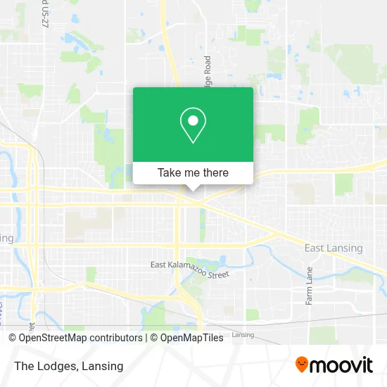 The Lodges map