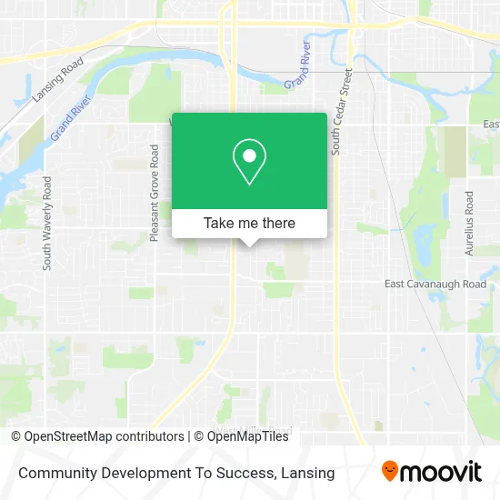 Community Development To Success map