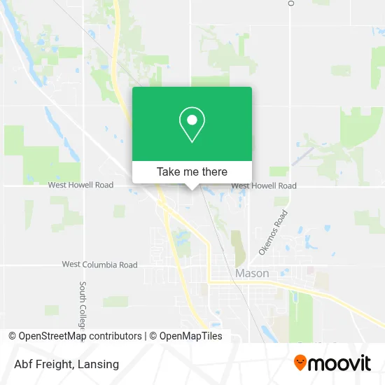 Abf Freight map