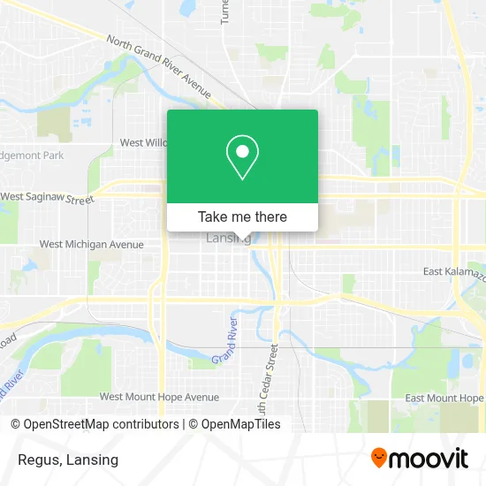 Regus map