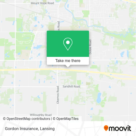 Gordon Insurance map