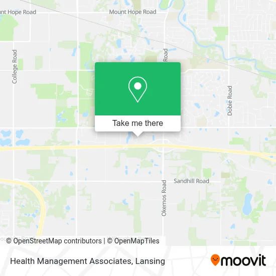 Health Management Associates map