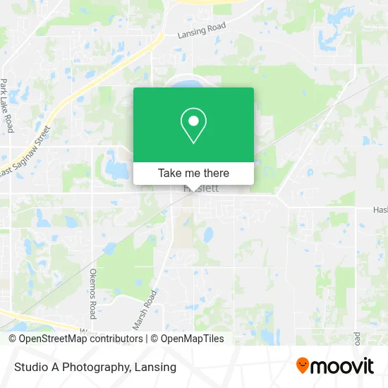 Studio A Photography map