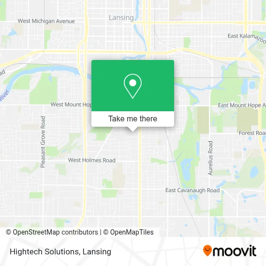 Hightech Solutions map