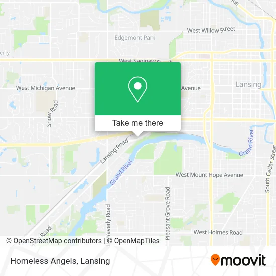 Homeless Angels map