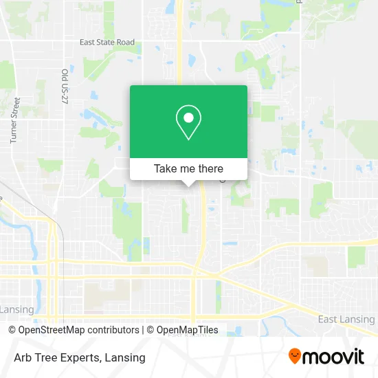 Arb Tree Experts map