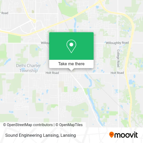 Sound Engineering Lansing map