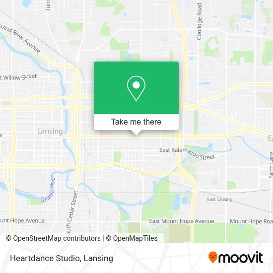 Heartdance Studio map