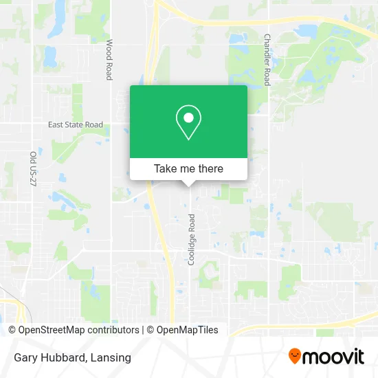 Gary Hubbard map