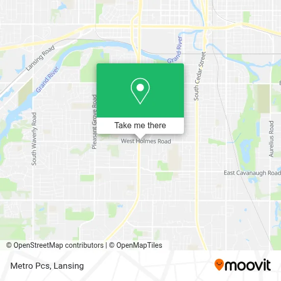 Metro Pcs map
