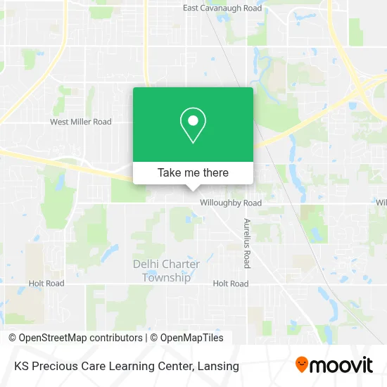 KS Precious Care Learning Center map