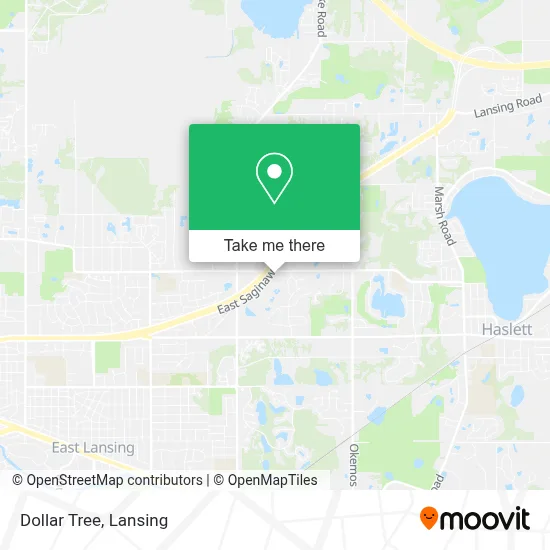 Dollar Tree map