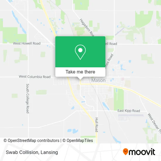 Swab Collision map