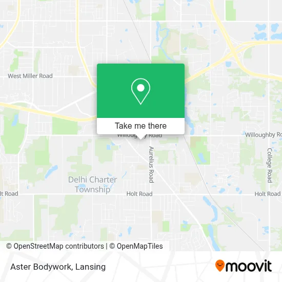 Aster Bodywork map