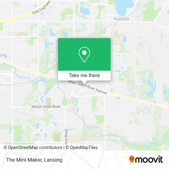 The Mini Maker map