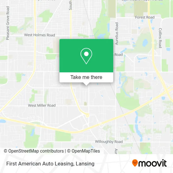 First American Auto Leasing map