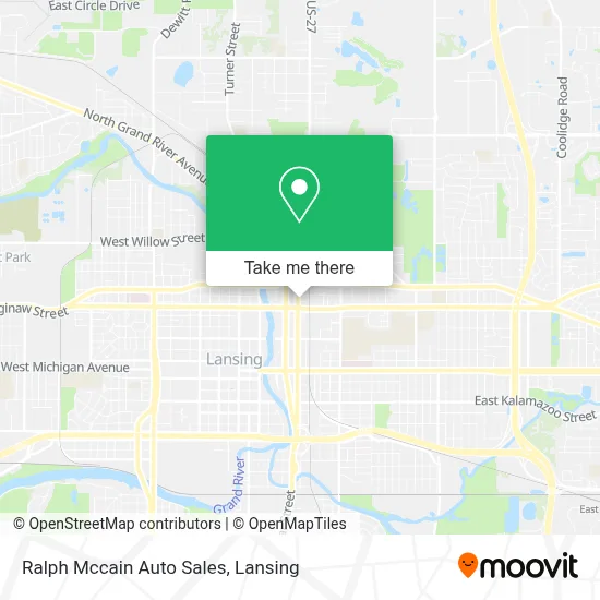 Ralph Mccain Auto Sales map