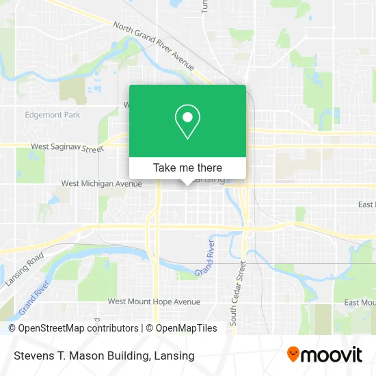 Stevens T. Mason Building map