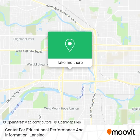 Center For Educational Performance And Information map