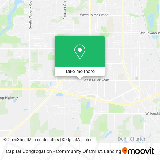 Capital Congregation - Community Of Christ map