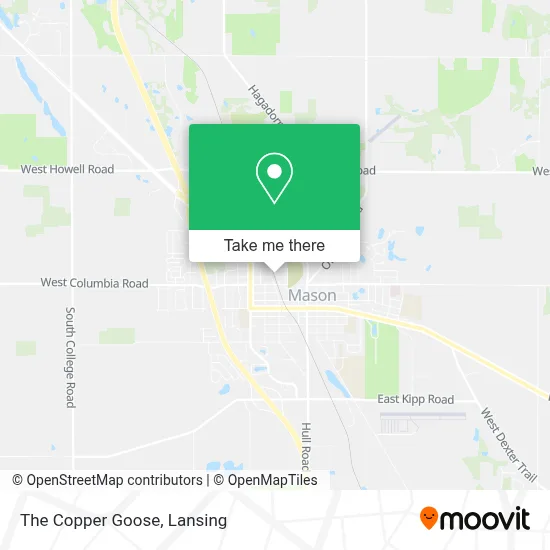 The Copper Goose map